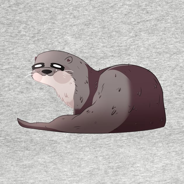 Otter by scribblekisses